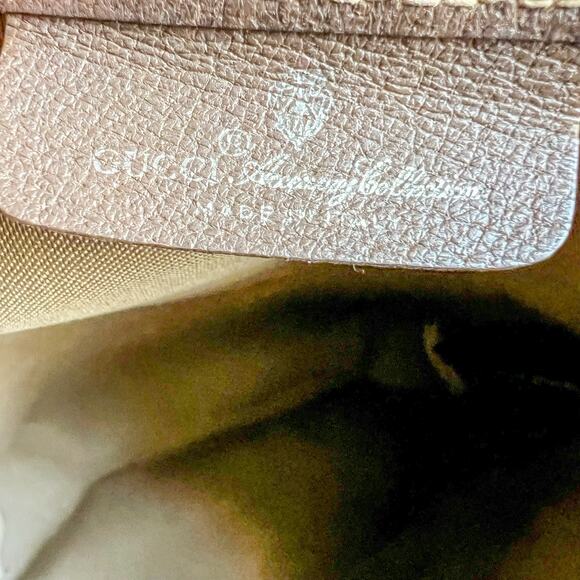 GUCCI Ophidia Coated Canvas and Leather Monogram Tote Bag - Picture 8 of 11